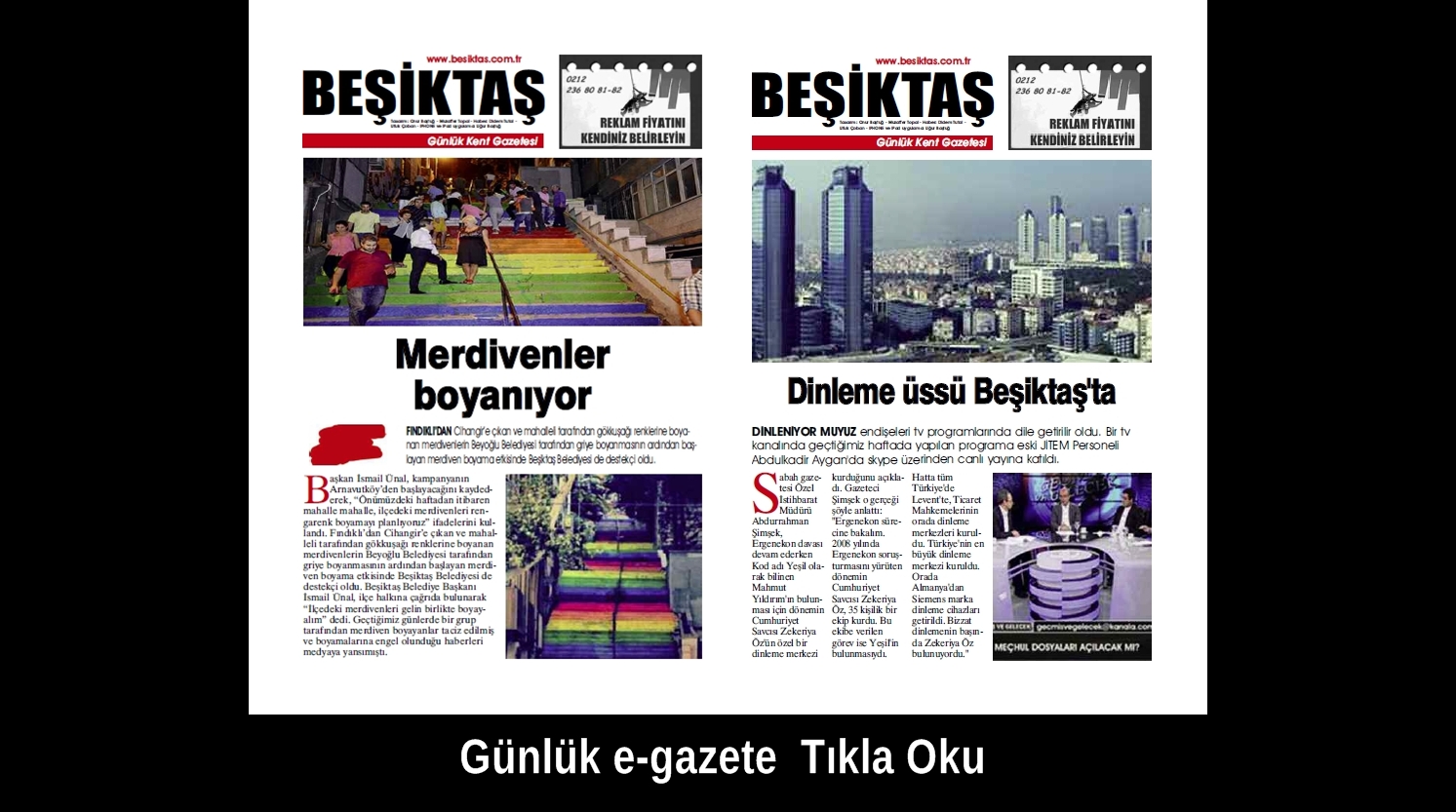 kentgunluk eweb 6eylul BEŞİKTAŞ GAZETESİ   Günlük yerel Gazete