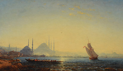 Felix Ziem (1821-1911) İstanbul
