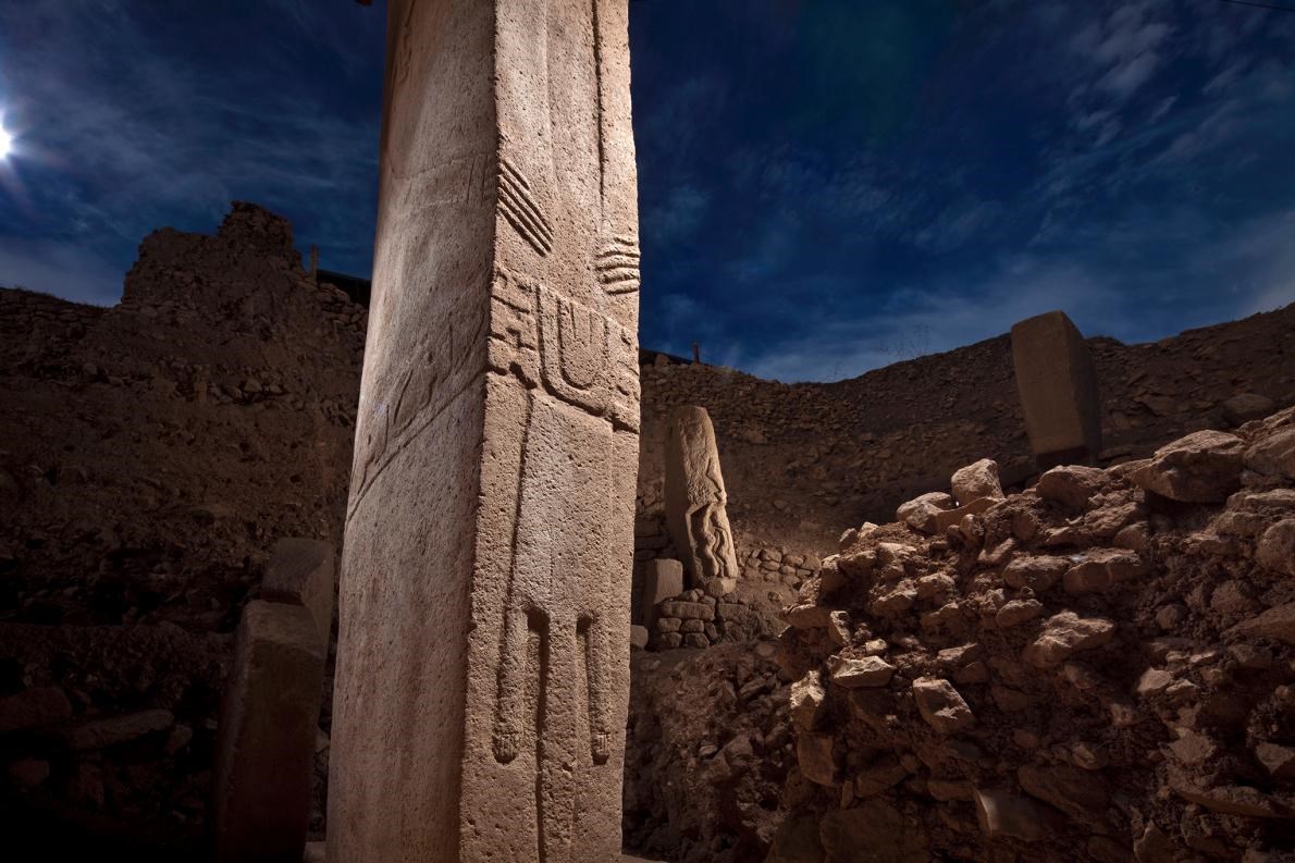 Dünyanın en eski tapınağı olan Göbeklitepe