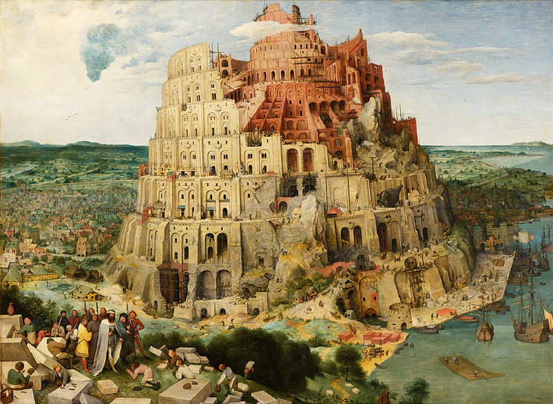 Babil Kulesi (Viyana versiyonu), 1563,