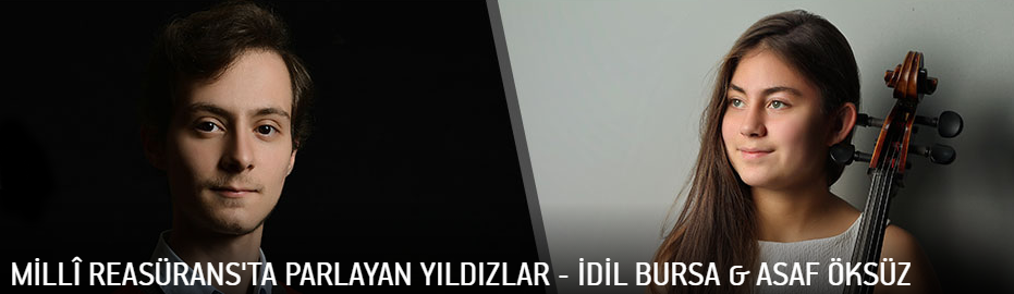 İdil Bursa (çello) ve Asaf Öksüz (keman) dinleyicilerle buluşuyor