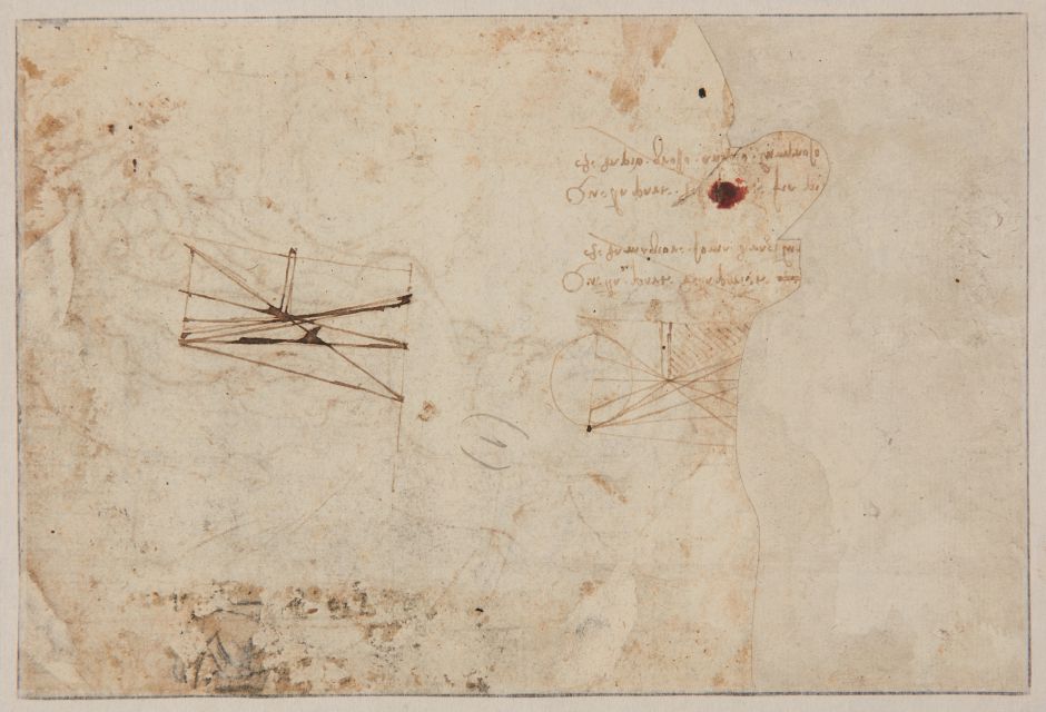 Leonardo da Vinci'nin görülmemiş eskizi keşfedildi