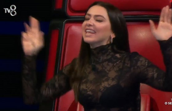 Hadise dün akşama damga vurdu