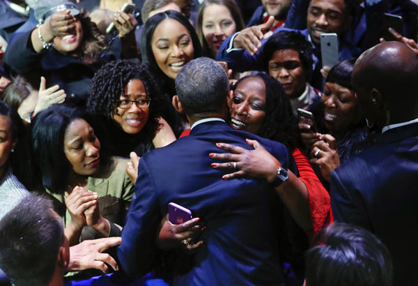 Obama, Amerikan halkına veda etti.