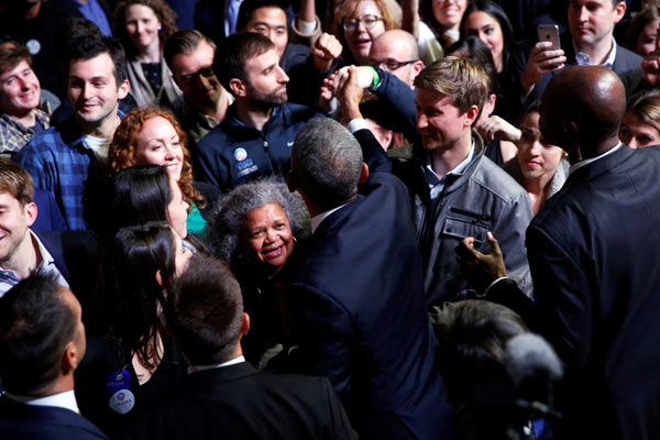 Obama, Amerikan halkına veda etti.