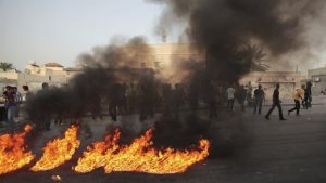 Bahreyn'de idam sonrası protesto yapıldı.