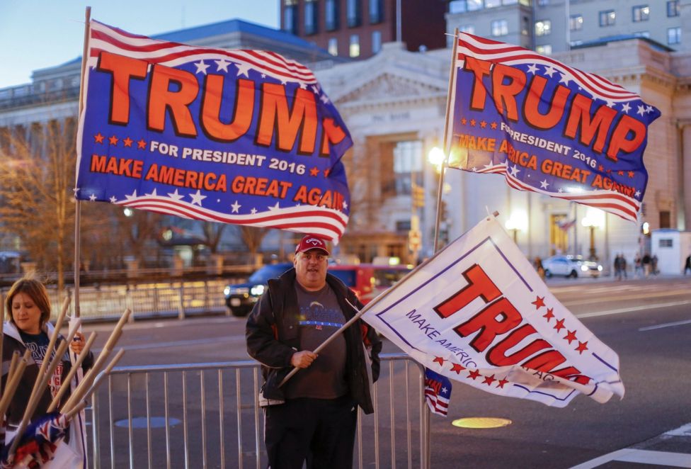 Washington, Trump'ın yemin törenine hazır