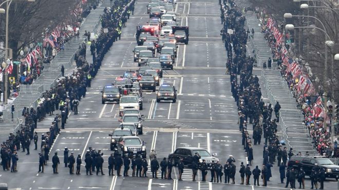 Trump'ın yemin töreni