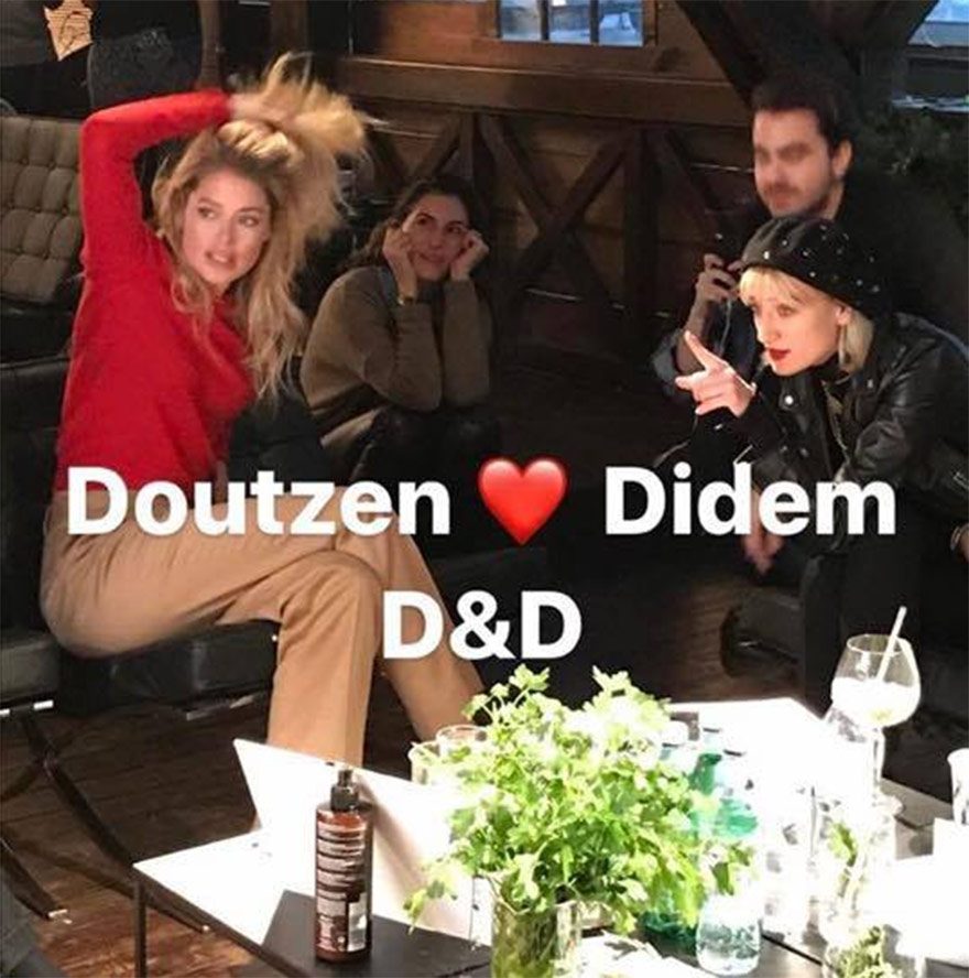 Didem Soydan ve Doutzen Kroes bir arada