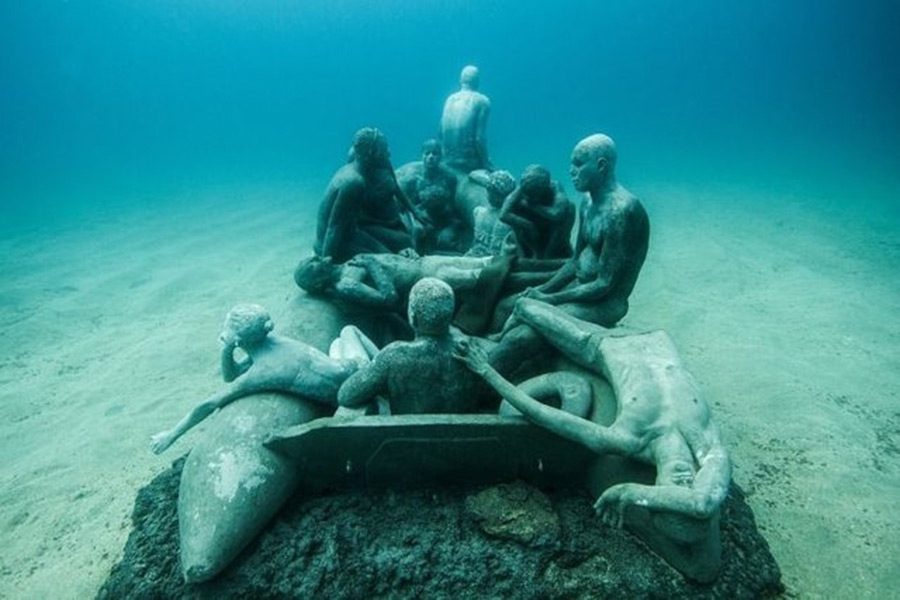 Avrupa’nın ilk su altı heykel müzesi