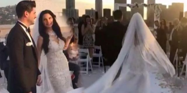 Tolgahan Sayışman ve Almeda Abazi  evlendi!