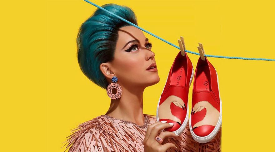 Ünlü şarkıcı Katy Perry, tasarımcı oldu