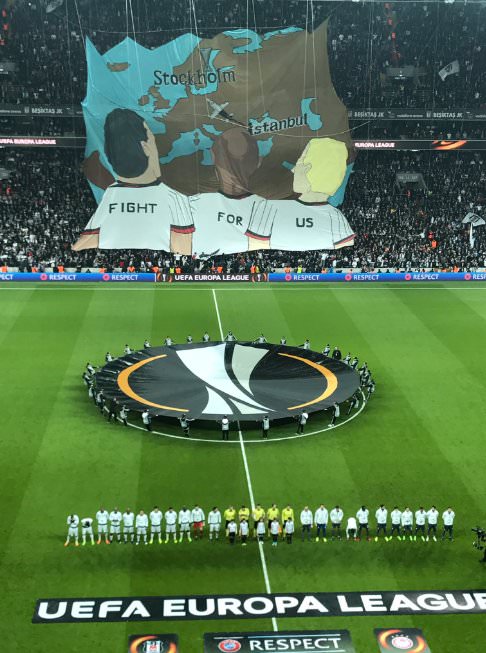 Vodafone Arena'da ilk koreografi