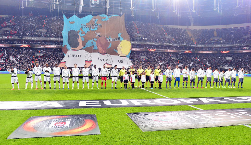 Vodafone Arena'da ilk koreografi