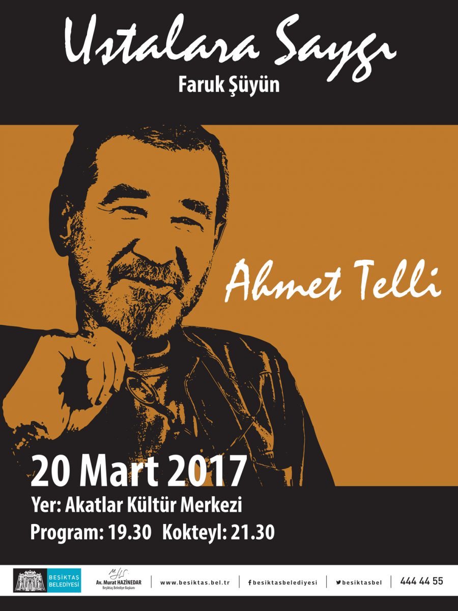 AHMET TELLİ 70 YAŞINDA USTALARA SAYGI