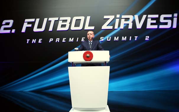 Cumhurbaşkanı Erdoğan, Uluslarararası Futbol Zirvesi'nde