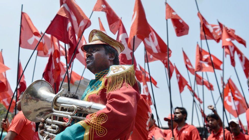 Hindistan Bengaluru'da 1 Mayıs kutlamaları