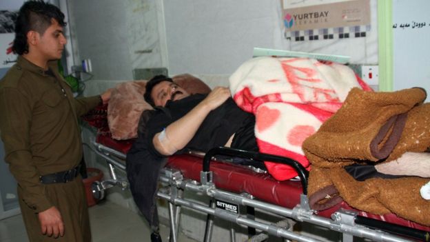 Depremde yaralananlar Süleymaniye Hastanesi'ne sevk edildi.