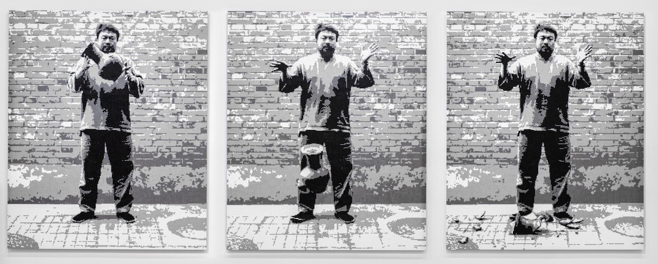 Ai Weiwei Han Hanedanı Vazosunu Düşürmek, 2016 LEGO parçaları Ai Weiwei Studio