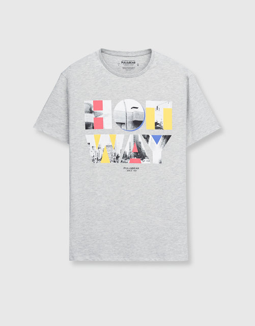 Pull and Bear T-shirt Grafik baskılı t-shirt: 20,95 TL