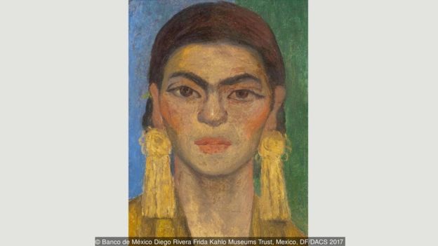 Rivera'nın 1939'da yaptığı Kahlo portresi