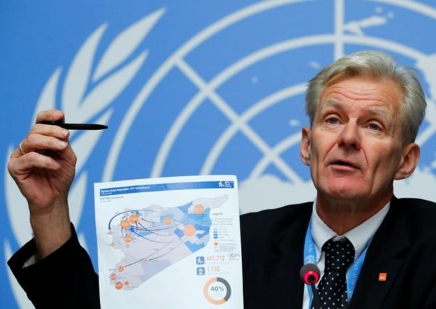 BM'nin Suriye'deki insani yardım koordinatörü Jan Egeland