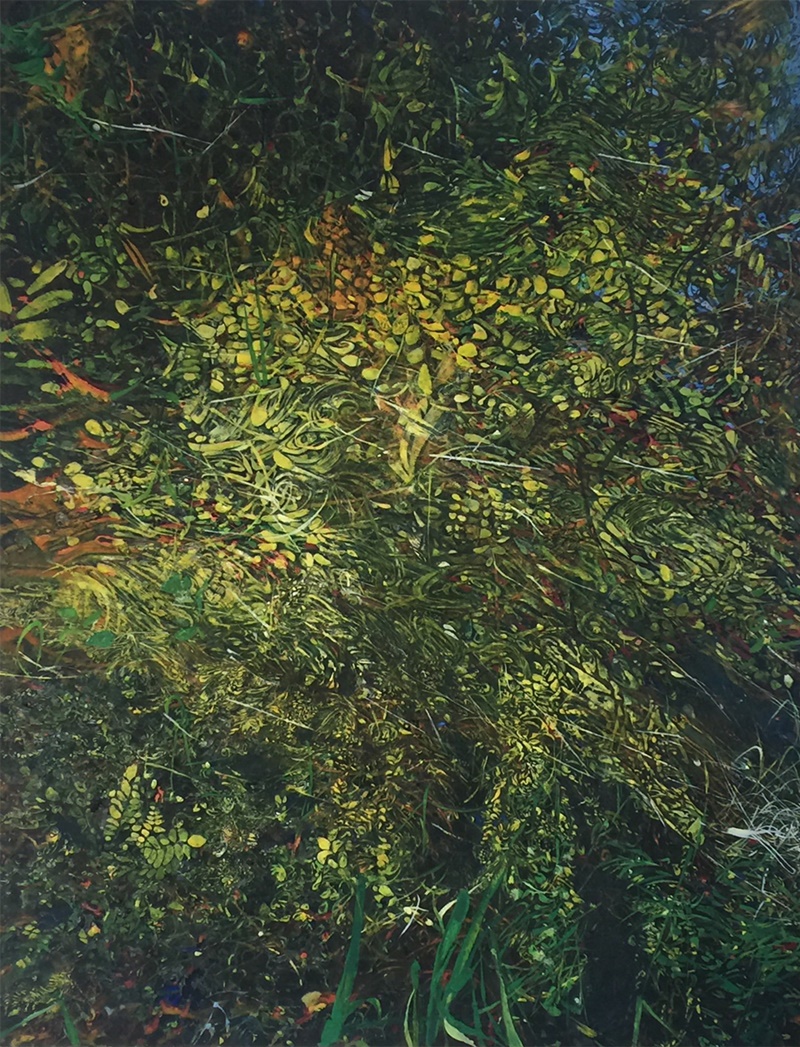 “Hafız’a ŞarkıIar I”  140x180 cm  Tuval üzerine aşk  Koštabona  İlkbahar - sonbahar 2006