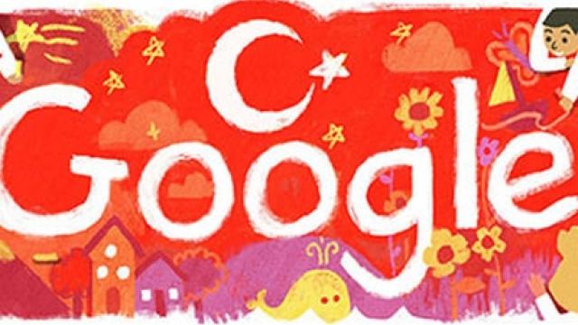 Google'dan 23 Nisan'a özel doodle