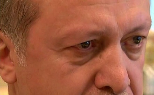Cumhurbaşkanı Recep Tayyip Erdoğan, duygulu anlar yaşadı.