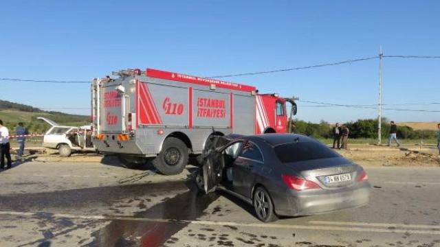 Riva'daki trafik kazasında 4 kişi hayatını kaybetti