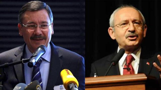 Ankara Büyükşehir Belediye Başkanı Melih Gökçek, CHP Genel Başkanı Kemal Kılıçdaroğlu'