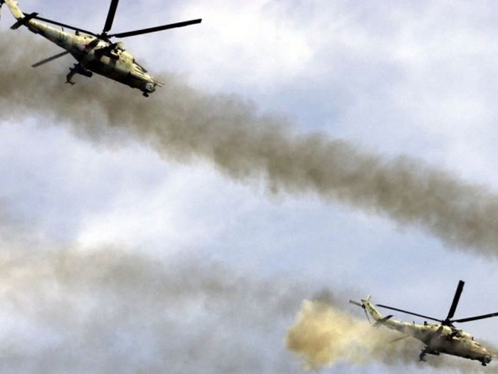 Suriye'de Rus helikopteri düştü! İki Rus pilot hayatını kaybetti...
