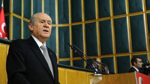 Bahçeli: Başkanlık ve partili Cumhurbaşkanlığı sistemine vereceğimiz destek...