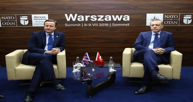 Cumhurbaşkanı Erdoğan, Cameron’u Kabul Etti