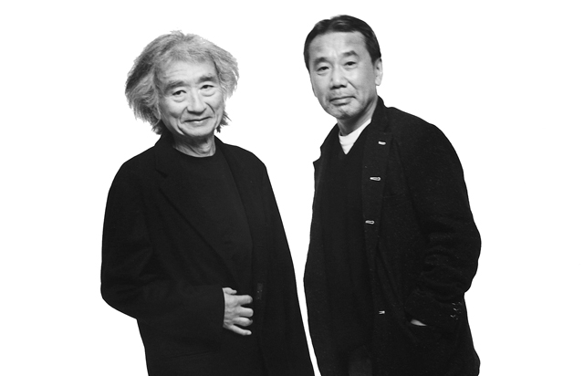 Murakami ile şef Ozawa
