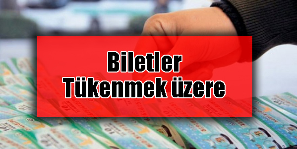 Milli Piyango biletlerinin yüzde 85’e yakını tükendi.