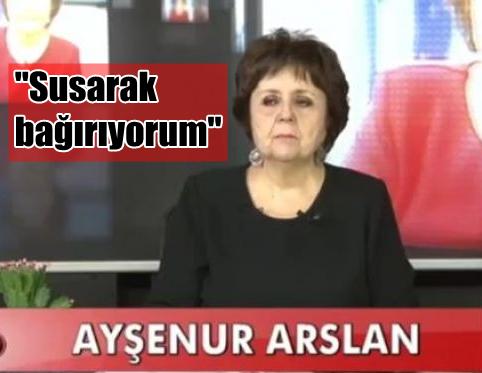 Gazeteci Ayşenur Arslan "146 gazetecinin tutuklu olduğu ülkede 'mış' gibi yapamayacağım, normalmiş gibi yapamayacağım. Susarak bağırıyorum hoşça kalın efendim" dedi.
