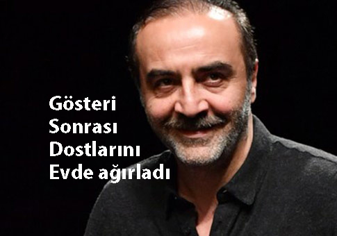 Oyuncu ve yönetmen Yılmaz Erdoğan, Uniq Hall'de 'Münaşaka' adlı gösterisini yaptı.