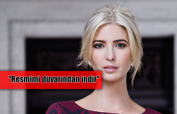 Ivanka Trump’a ressamlardan protesto