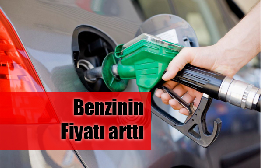 Benzine zam geldi