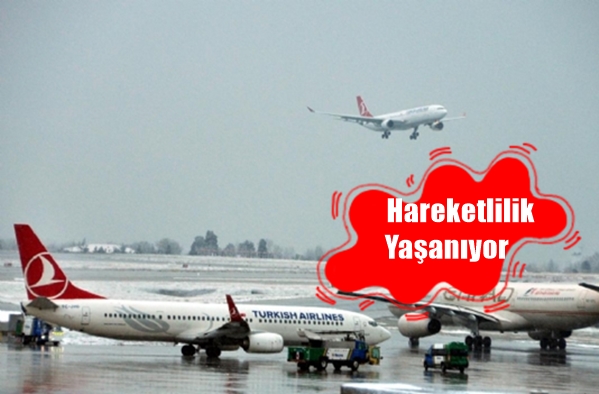Atatürk Havalimanı'nda pistler uçuşa açıldı