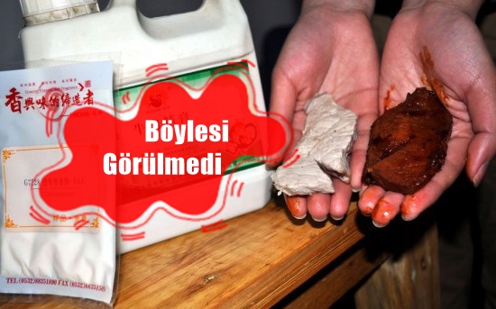 Çin'de gıda skandalı!