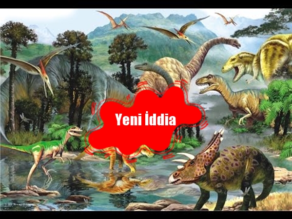 Dinozorlar doğaya yenik düştü