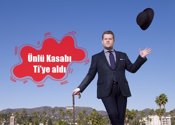 James Corden: "Bu adam kırmızı etin Christian Grey'i olabilir."