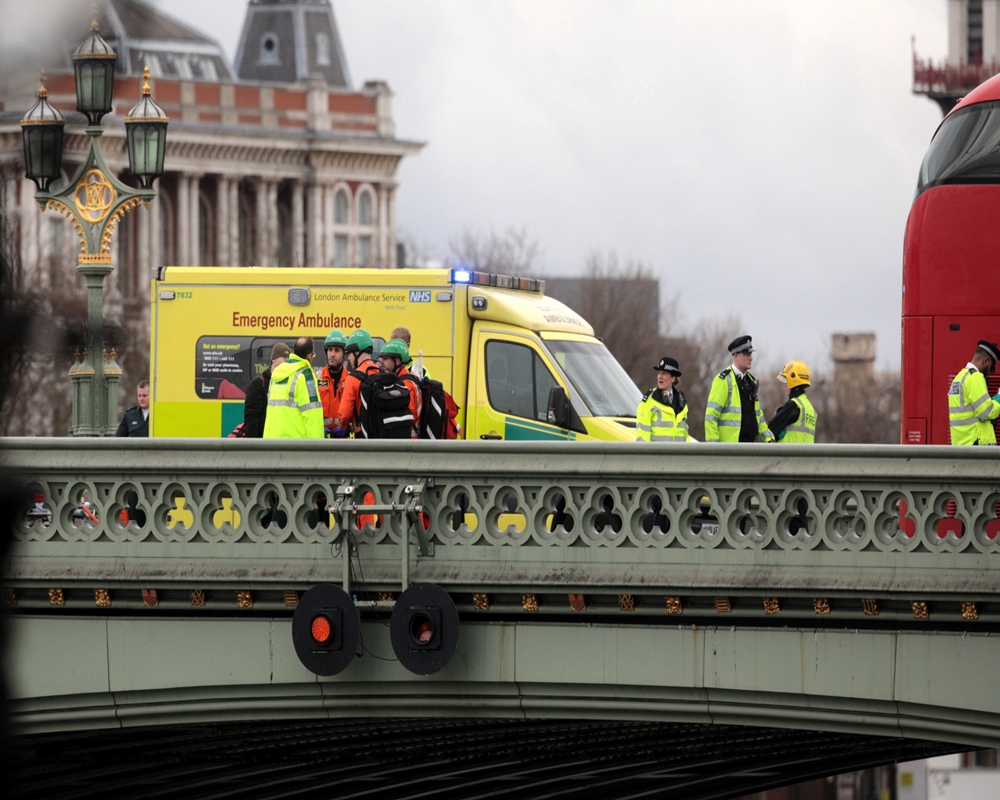 Londra'daki saldırıdan fotoğraflar