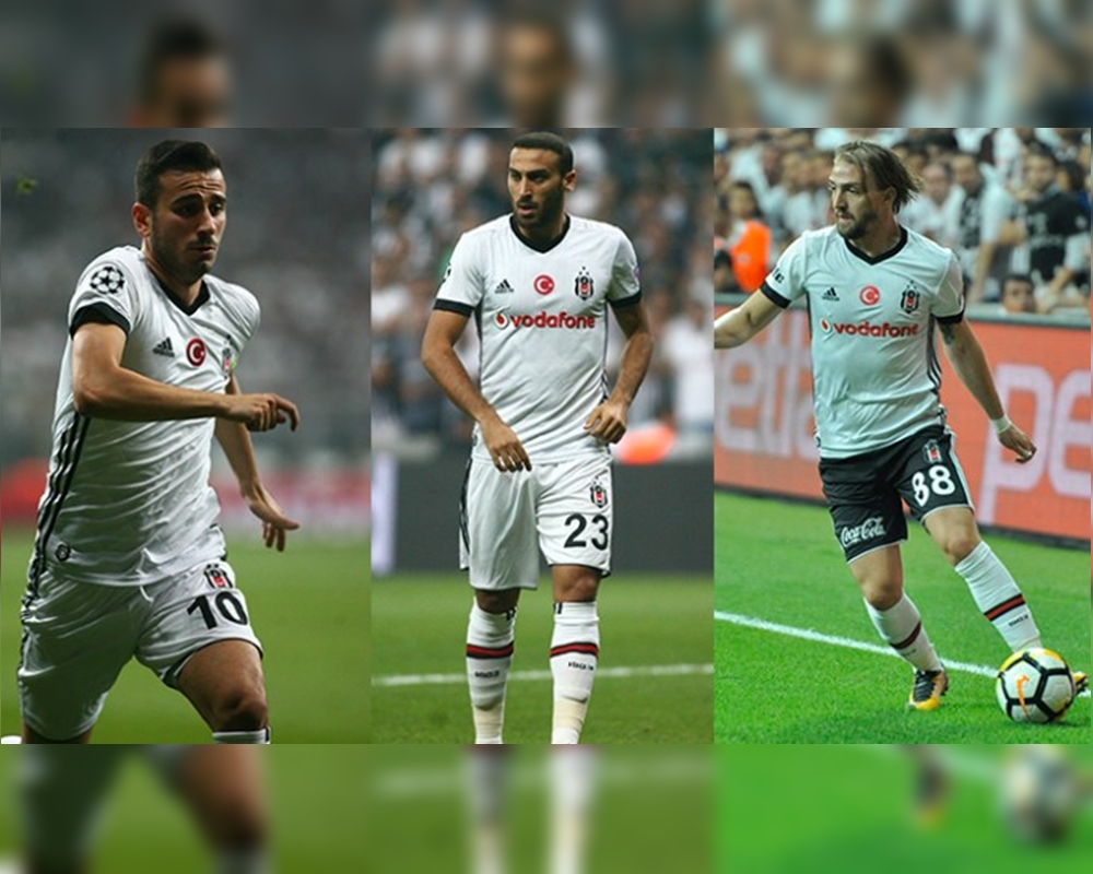 Caner Erkin, Oğuzhan Özyakup ve Cenk Tosun