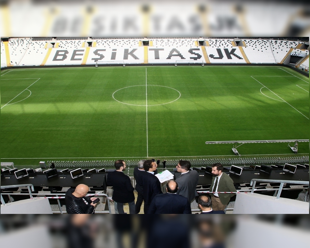 UEFA'dan Vodafone Park'a ziyaret